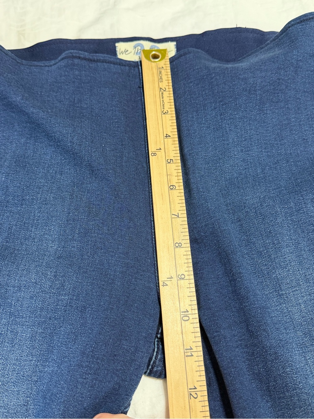Free People We The Free Pull On Flare Jeans Size 30 Bell Bottom Stretch Denim - Picture 9 of 11